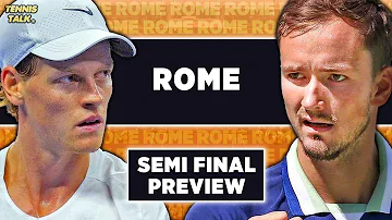 [ZH] 辛纳 vs 梅德韦杰夫 | ATP 罗马 2026 SF |网球讲座预览