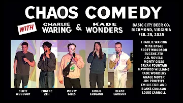[ZH] CHAOS Comedy - 2026 年 3 月 25 日 - 现场演出 - Basic City - 弗吉尼亚州里士满