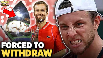 Medvedev Wins Dubai 2026 after Griekspoor Forced to Withdraw | Tennis News