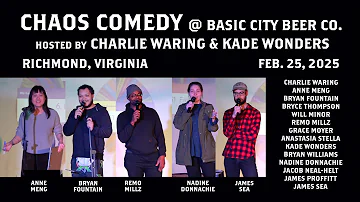 [EN] CHAOS Comedy - 2026 Feb. 25 - Live at Basic City - Richmond, Virginia