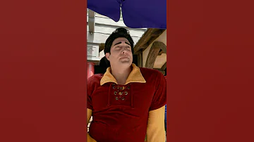 Gaston's Dating Advice is Absolutely Insane at Disneyland! ???????? #disneyland #funny #shorts