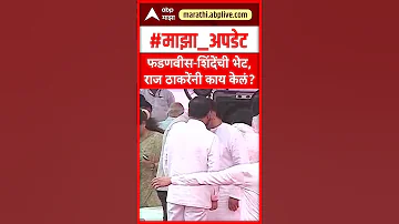 Raj Thackeray meet Fadnavis-Shinde : फडणवीस-शिंदेंची भेट, राज ठाकरेंनी काय केलं?
