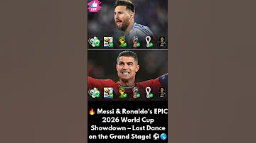 [EN] ???? Messi & Ronaldo's EPIC 2026 World Cup Showdown – Last Dance on the Grand Stage! ⚽????