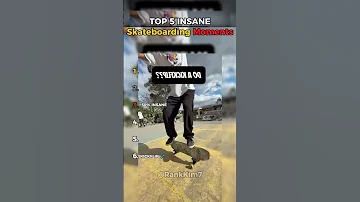 [EN] TOP 5 INSANE SKATEBOARDING MOMENTS ????