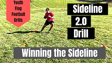 [EN] Youth Flag Football Drill | Win the Sideline and Score More TDs | | Flag football drills