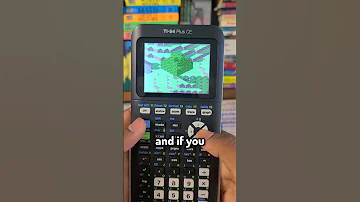 Playing Minecraft on a TI-84 Calculator...