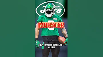 New York Jets' Braelon Allen is a Monster #nflfootball #football #nfl #jets #newyorkjets