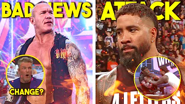 [EN] BAD NEWS RANDY ORTON...CHANGE?...JEY USO ATTACKS RAPPER...INJURED WWE STAR BACKUP...Wrestling News