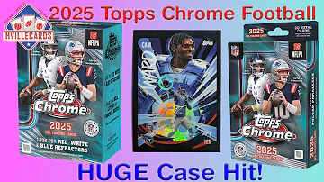 Huge Case Hit With 2025 Topps Chrome Football