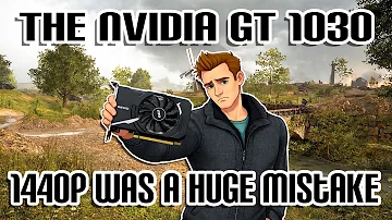 GT 1030 in 2026, 1440p Was A HUGE Mistake????
