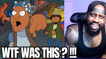 [EN] Family Guy | Roasting Everything Black | REACTION