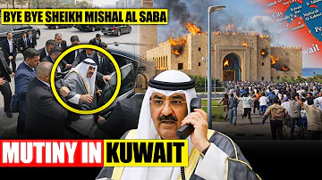 JUST IN: King Al Sabah flee Kuwait after protesters storm Gov't buildings - OPTM
