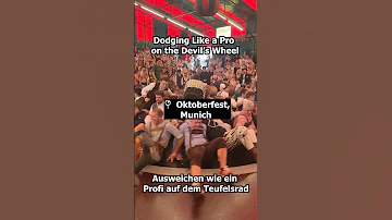 Dodging Like a Pro on the Devil’s Wheel at Oktoberfest 2024! ???????? #oktoberfest #münchen #munich