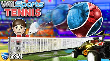 [EN] Rocket League Wii Sports Tennis is AMAZING!