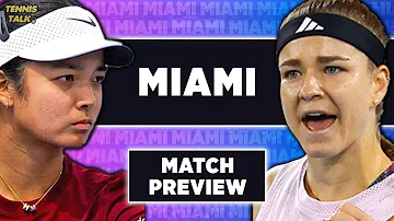 Eala vs Muchova | WTA Miami 2026 | Tennis Talk Preview
