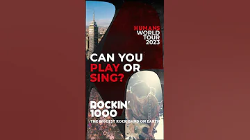 Rockin'1000 in Mexico City!