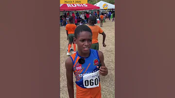 NAPSAC Semis 2025: Shirley Chisholm’s Nathan Phillips wins the U11 Boys' 300m and 100m.