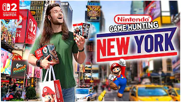 [EN] Nintendo Switch 2 GAME HUNTING in NEW YORK CITY!