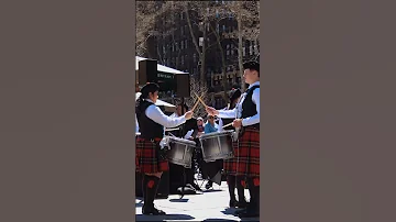 St Columba's School's World Class Drumline - NYC Tartan Day 2026