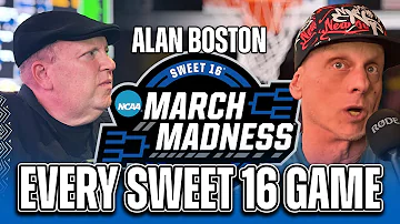 [EN] March Madness round of 16 predictions with Alan Poston and Crackman! | 2026 NCAA Tournament Preview