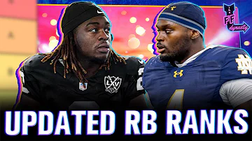 NEW Dynasty RB Rankings + Tiers (w/ Rookies) - 2026 Dynasty Fantasy Football