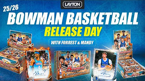 [EN] 25/26 BOWMAN BASKETBALL RELEASE! PICK YOUR PLAYER TRIPLE CASE BREAKS!