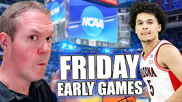 [EN] All matches on the board! | Betting predictions for the first round of the college basketball tournament (March Madness)...