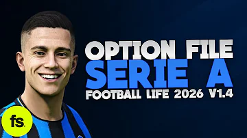 [EN] Options file for Football Life 2026 version 1.4 (Italian League)