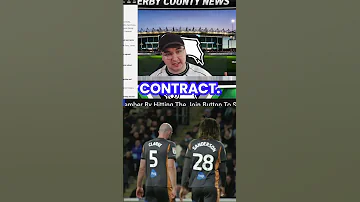 [ZH] 留下的球员名单是什么？ #English_Football_League #Football #Derby_County