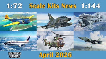 [EN] Scale Models News / Aviation 1:72, 1:144 - April 2026