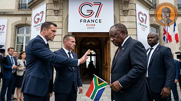 [EN] Breaking News: South Africa Uninvited From Attending G7