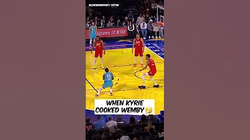 Kyrie Irving COOKED Victor Wembanyama ????
