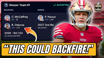 [EN] 10 dangerous deals in the American Football Fantasy League that I made last week! | Fantasy League for you...