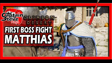 [EN] Crimson Desert - Battle with Matthias - Skills I unlocked but didn't need