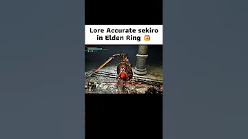 Lore Accurate Sekiro in ER???? ????#eldenring #sekiro #nightreign #shorts #gaming #darksouls