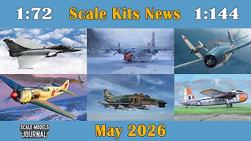 [EN] Scale Models News / Aviation 1:72, 1:144 - May 2026