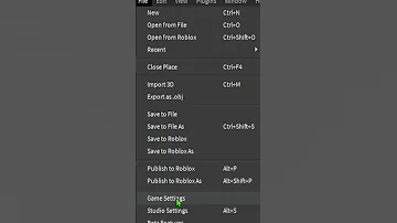 [HI] नए रोब्लॉक्स स्टूडियो अपडेट में गेम सेटिंग्स कहां खोजें #roblox #robloxstudio #tutorial