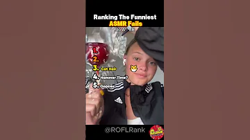 [EN] Ranking the FUNNIEST ASMR Fails????️????