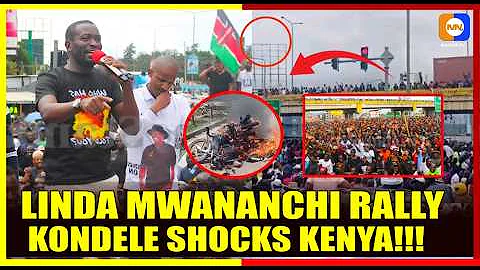 [EN] Kisumu witnesses chaos: Linda Mwananchi wave floods the streets as suspects flee from thugs,...