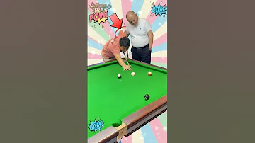 [ZH] ???? 有趣的台球视频数以百万计的观看次数 p1152 #billiards #comedy #funny #pool