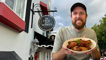 [EN] Mount Dora Blueberry Festival Menu at The Frog and Monkey Restaurant