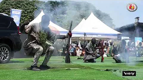 Ghana's Hogbetsotso Festival combines traditional Anlo dance and music