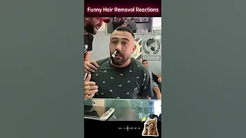 [ZH] 有趣的脱毛???? #funny #moment #funny_videos???? #hair #hair_removal