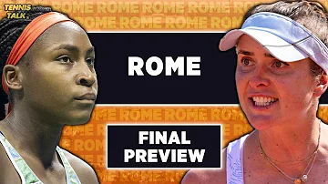 [EN] Gauff vs Svitolina | WTA Rome 2026 Final | Tennis Talk Preview