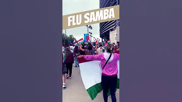 FLUMINENSE fans samba #shorts