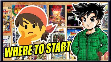جديد في DRAGON QUEST - ترتيب اللعب + أفضل إصدارات كل لعبة