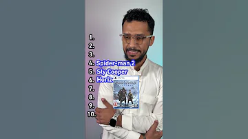 أحمد بن محفوظ يحدد أفضل 10 حصريات بلايستيشن مين تتوقعوا يفوز؟
