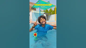 [EN] Swimming pool aur chotabhai????????| Indian family????|| #shorts #indian #funny #bachpan #swimming #comedy