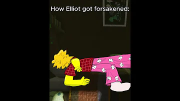 [ZH] 艾略特显然是如何被抛弃的#roblox #forsaken #animation #funny #elliotforsaken