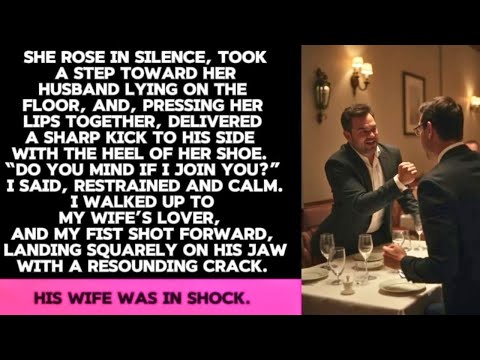 I walked up to my wife’s lover, and my fist shot forward, landing squarely on his jaw with…